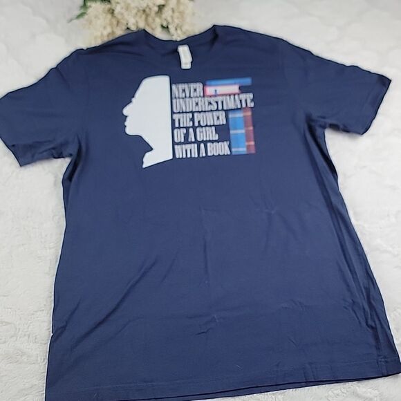 ‎Book Worm Novelty Tee Shirt[SIZE XL] - Picture 2 of 5